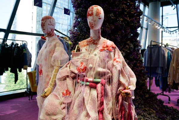 Stitching traditional culture into contemporary fashion