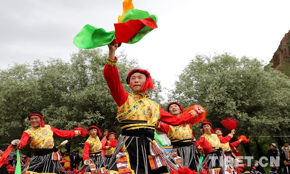 A traditional Tibetan dance makes moves through the ages