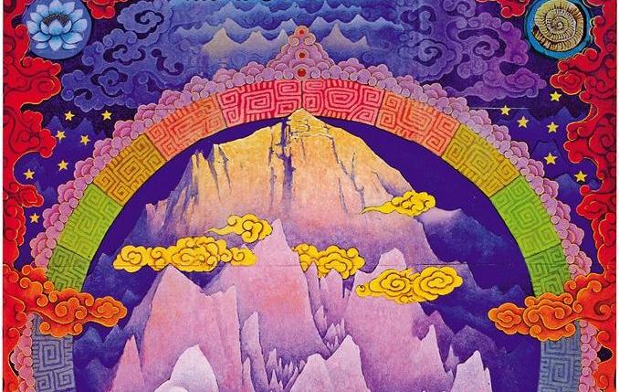Ye Xingsheng and his innovative thangka “Colors of Mt. Qomolangma”