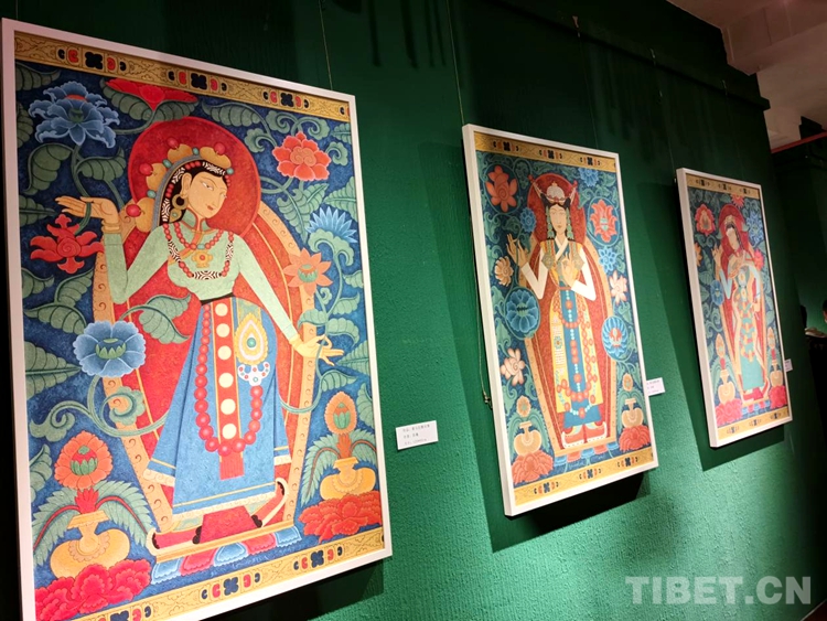 Tibet Thangka Art Exhibition charms visitors