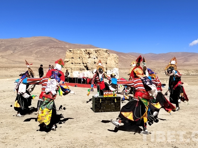 A village-level Tibetan Opera Troupe