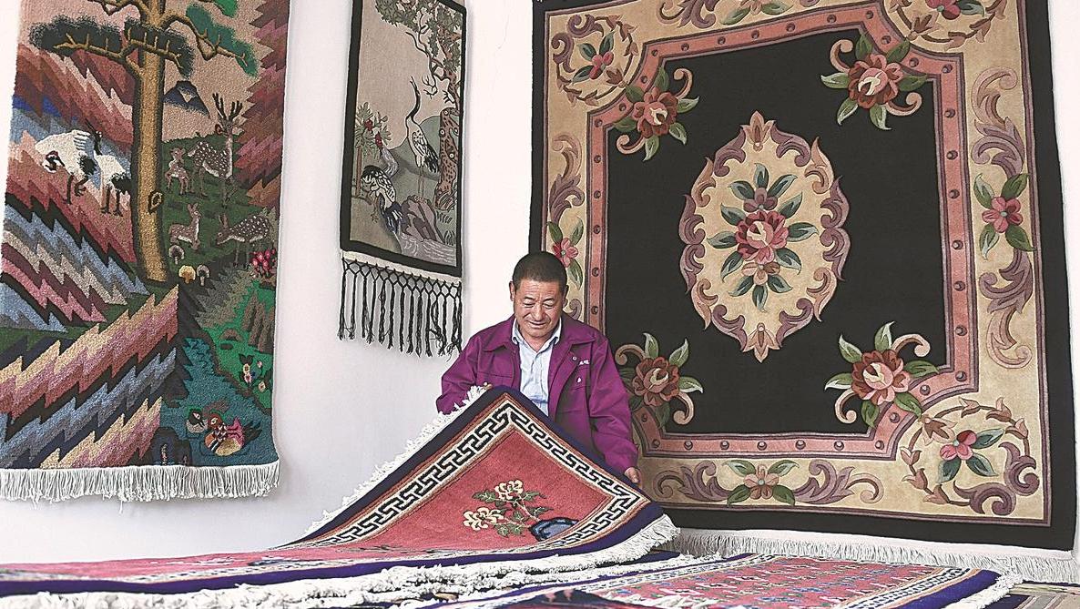 Technology transforms traditional carpet making