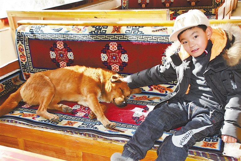 Winter vacation for Tibetan children