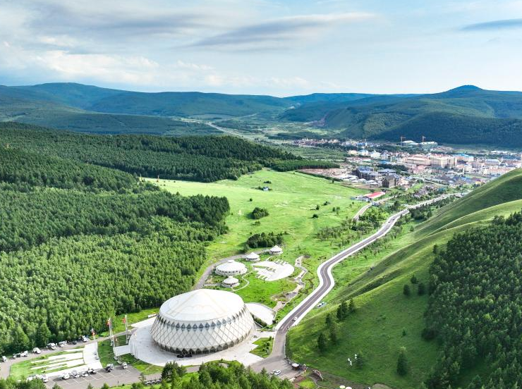 A glimpse of Arxan, popular tourist destination in N China