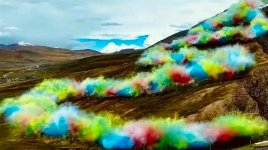 Authorities launch investigation after controversial high-altitude fireworks display in SW China's Xizang