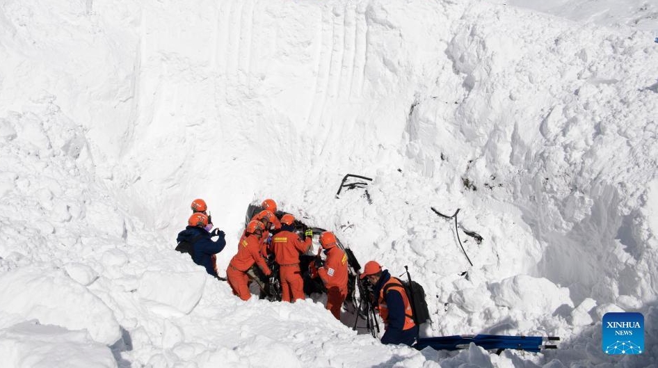 Avalanche in Tibet kills 28, rescue work completed