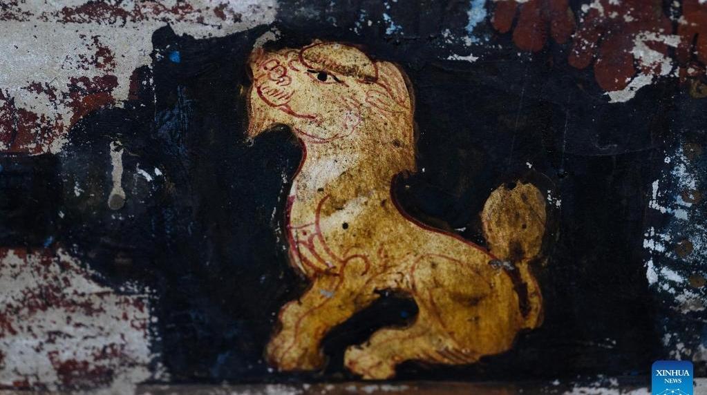 Murals seen in Donggar and Piyang grottoes in Tibet