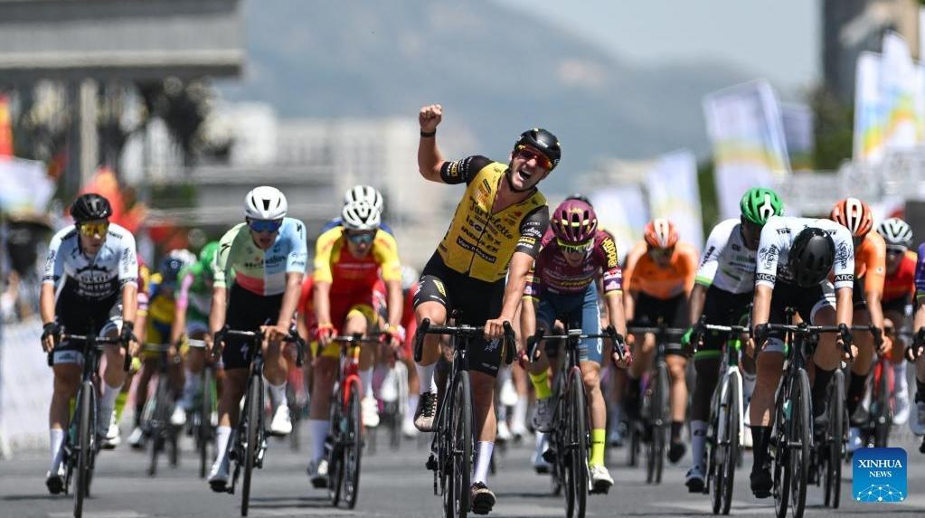 Belgium's Dupont wins first stage of 2023 Tour of Qinghai Lake