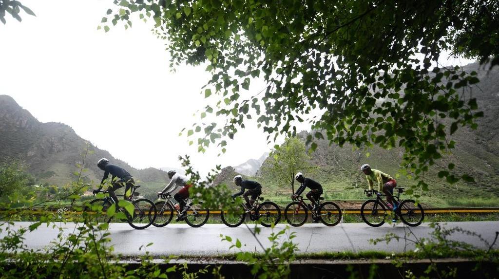 Broek wins rain-affected stage 4 of 2023 Tour of Qinghai Lake