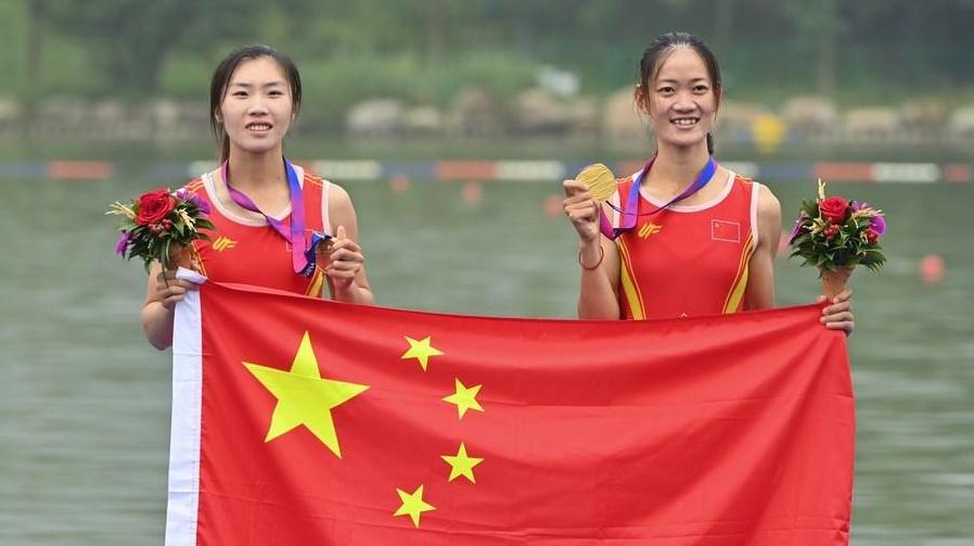 Day 1 Roundup: Chinese rowers win Hangzhou Asiad 1st gold, swimmers sweep 7 titles