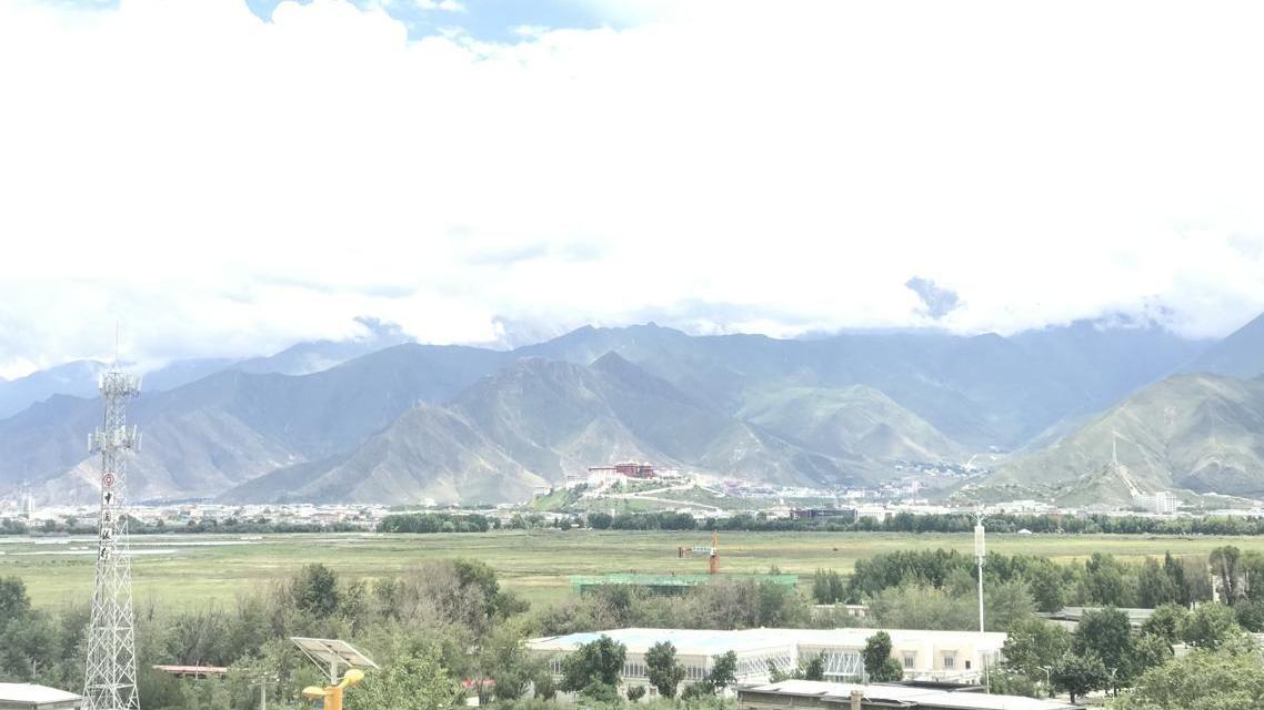 Lhasa, Tibet, turning green; more to come