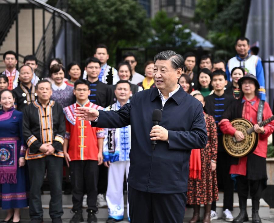 Xi urges Guangxi to write its chapter in Chinese modernization