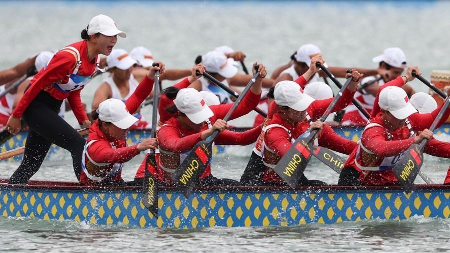 Day 13 Roundup: Chinese teenager wins gold in 1st Asiad marathon swim as Indonesia denies hosts' clean sweep in dragon boat