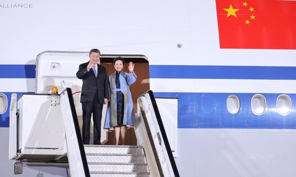 Xi arrives in Belgrade for state visit to Serbia