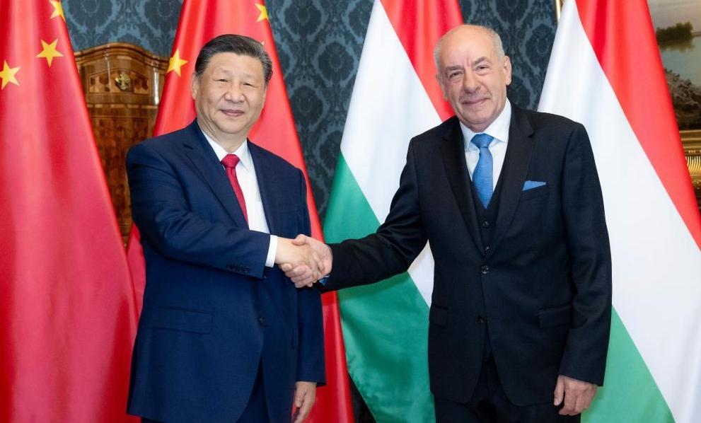 Xi says ready to jointly promote China-Hungary ties to higher levels