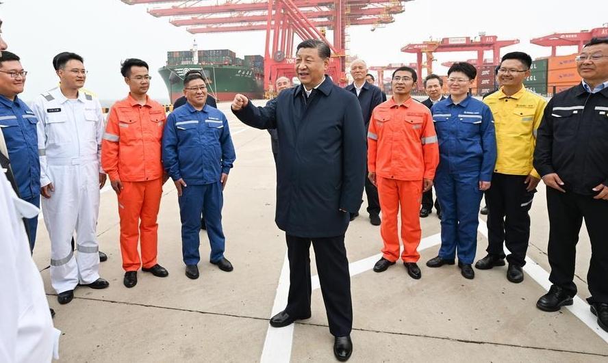 Xi calls for furthering reform to power modernization in Shandong inspection