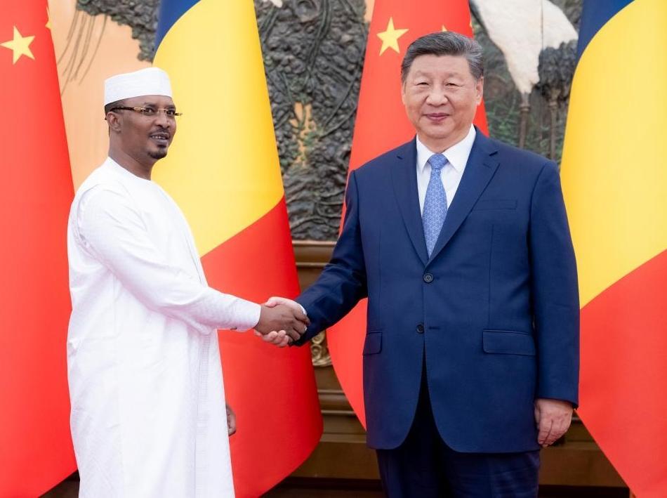 Xi meets Chadian president