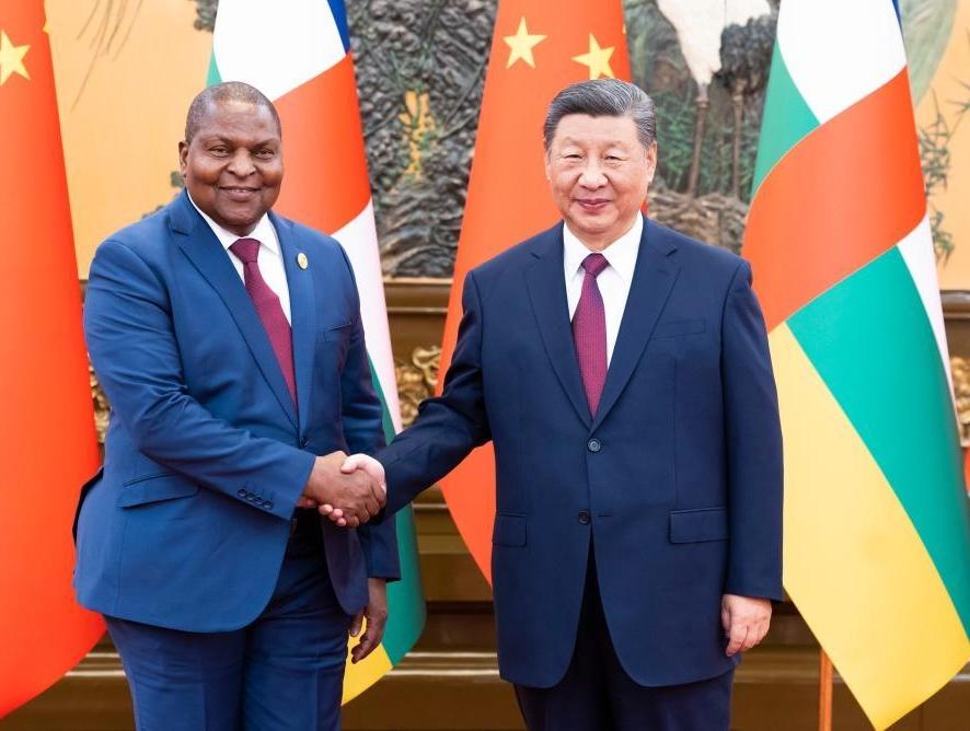 China, Central African Republic elevate bilateral ties