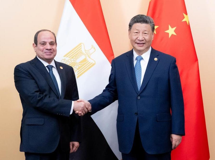 Xi says China to be sincere friend, close partner for joint development with Egypt