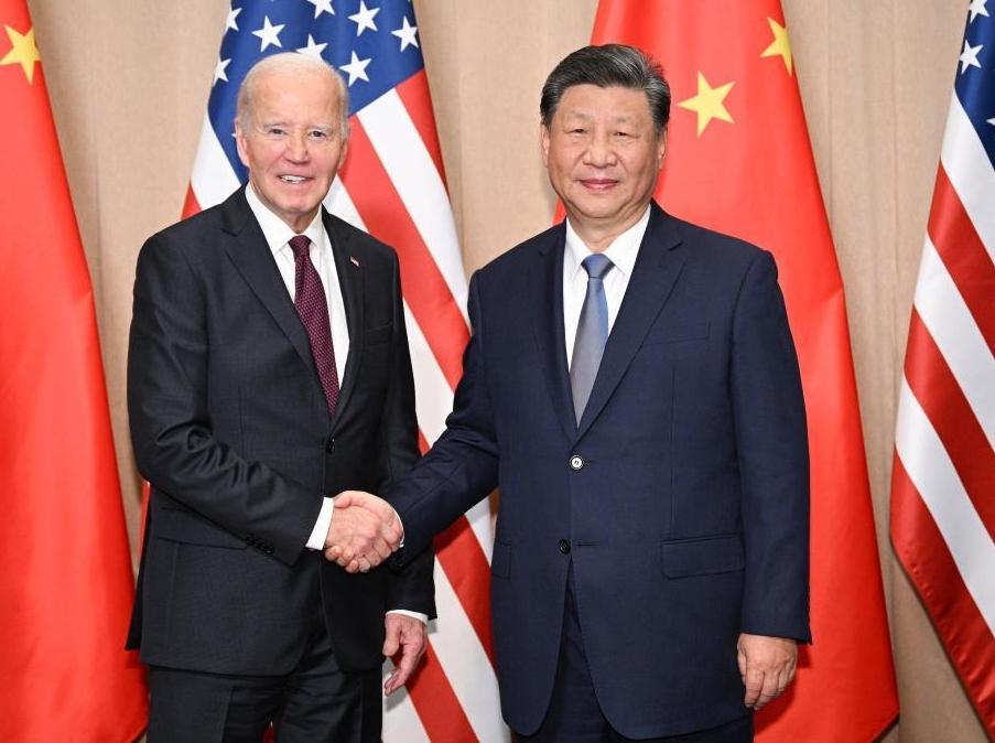 Xi meets Biden in Lima