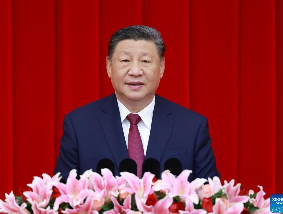 Xi calls for forging ahead to build strong China