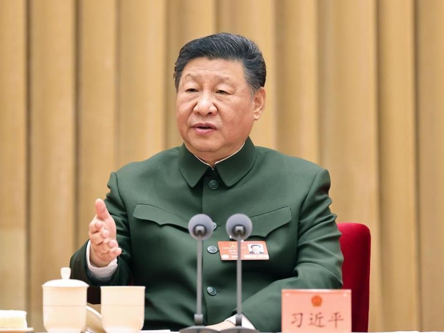 Xi calls for successful conclusion of five-year plan for military development