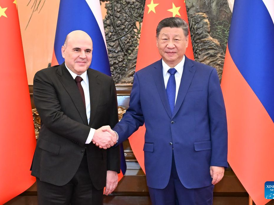 Xi urges enhanced cooperation, better synergy of development strategies with Russia