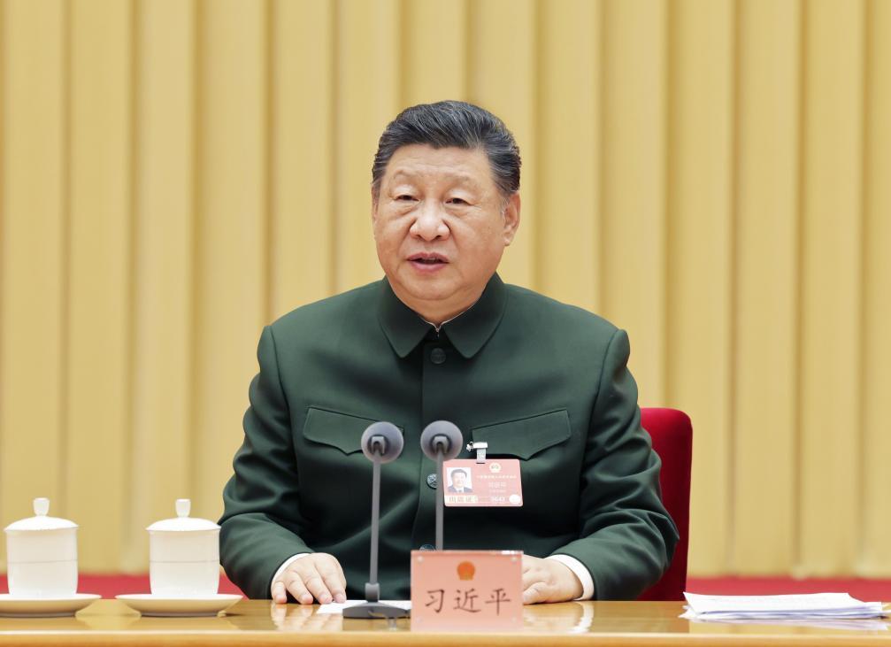 Xi stresses enhancing political loyalty in military to advance defense modernization