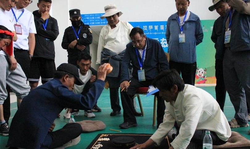 Jiren and Xiuzi Competitions Held in the Sports Games for Farmers and Herdsmen in Lhasa