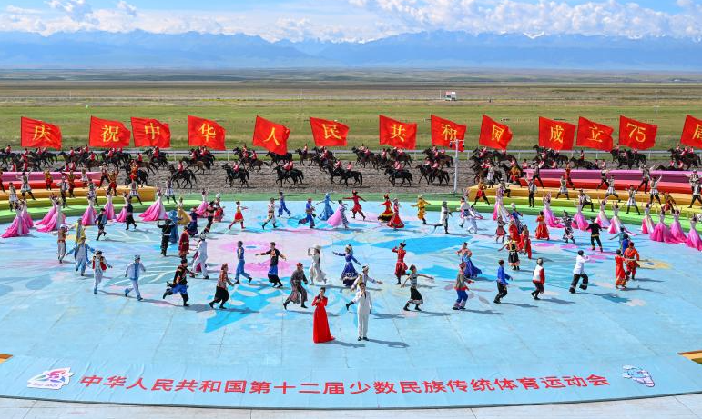 Equestrian events of China's 12th Ethnic Games begin