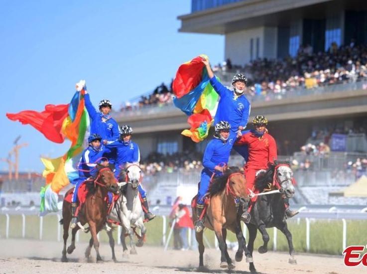 Gesar horse racing festival celebrated in Gansu