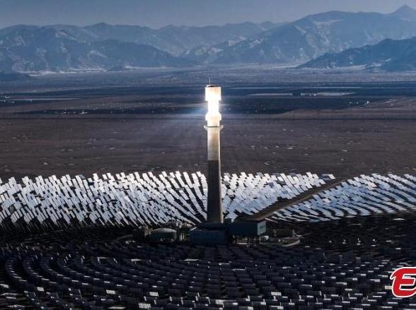 A visit to the world's first wind-solar-heat storage project in Qinghai