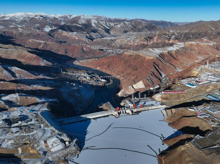 All units of Maerdang Hydropower Station connected to grid in China's Qinghai