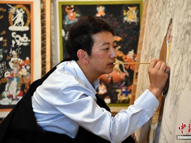 A Post-1985 Tibetan Artist from Sichuan Province: Upholding the Miantang School of Thangka Art