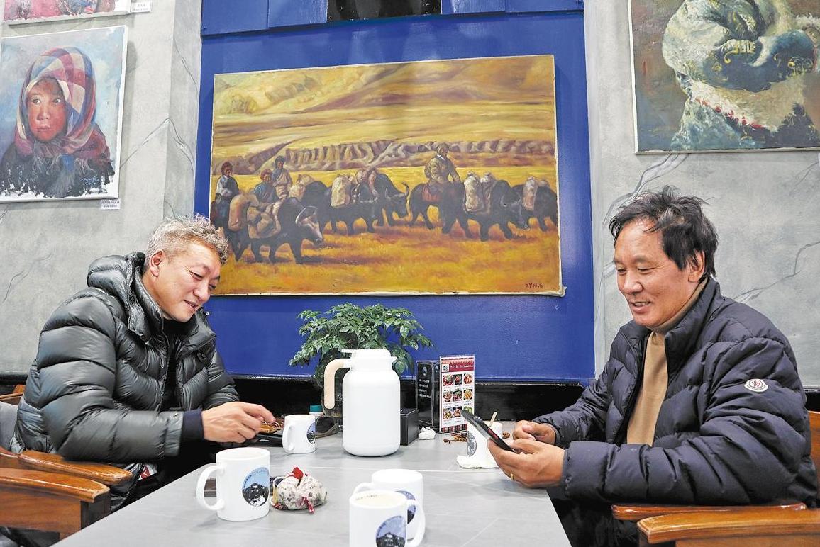 US investor finds home in Lhasa's coffee scene