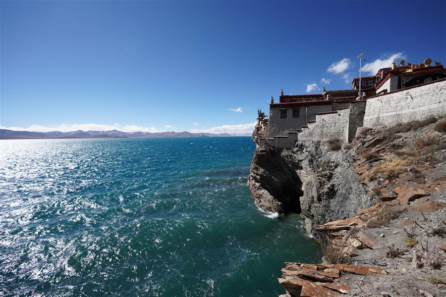 In pics: Puma Yumco Lake in Nagarze County, China's Tibet