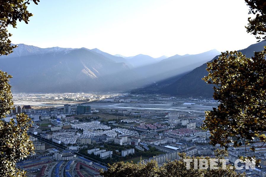 A bird’s eye view of Nyingchi, Tibet