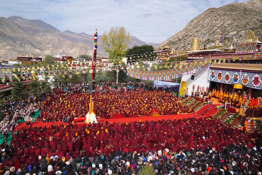 600th anniv. of founding of Sera Monastery marked in Lhasa, China's Tibet