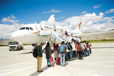 Tibet sees over 50,000 air passengers during May Day holiday