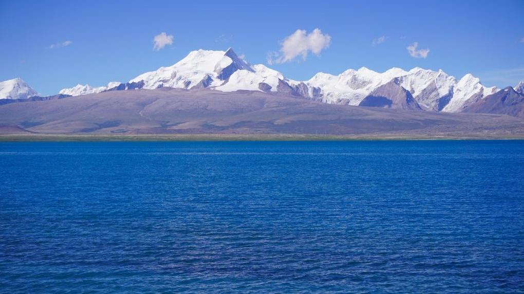 Scenery of Baiku Lake in Xigaze, Tibet