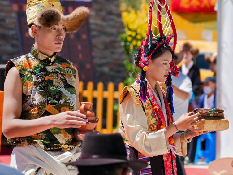 Third Tibetan Incense Cultural Tourism Festival kicked off in Nyemo, Xizang