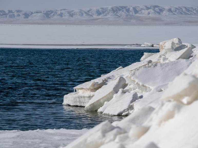 Qinghai Lake in spring